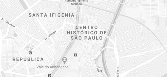 Mapa marcando o endereço Rua Ali Perto, 25 - São Paulo - SP